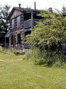 Robbins Crossing's Historic Log Homes Exhibit